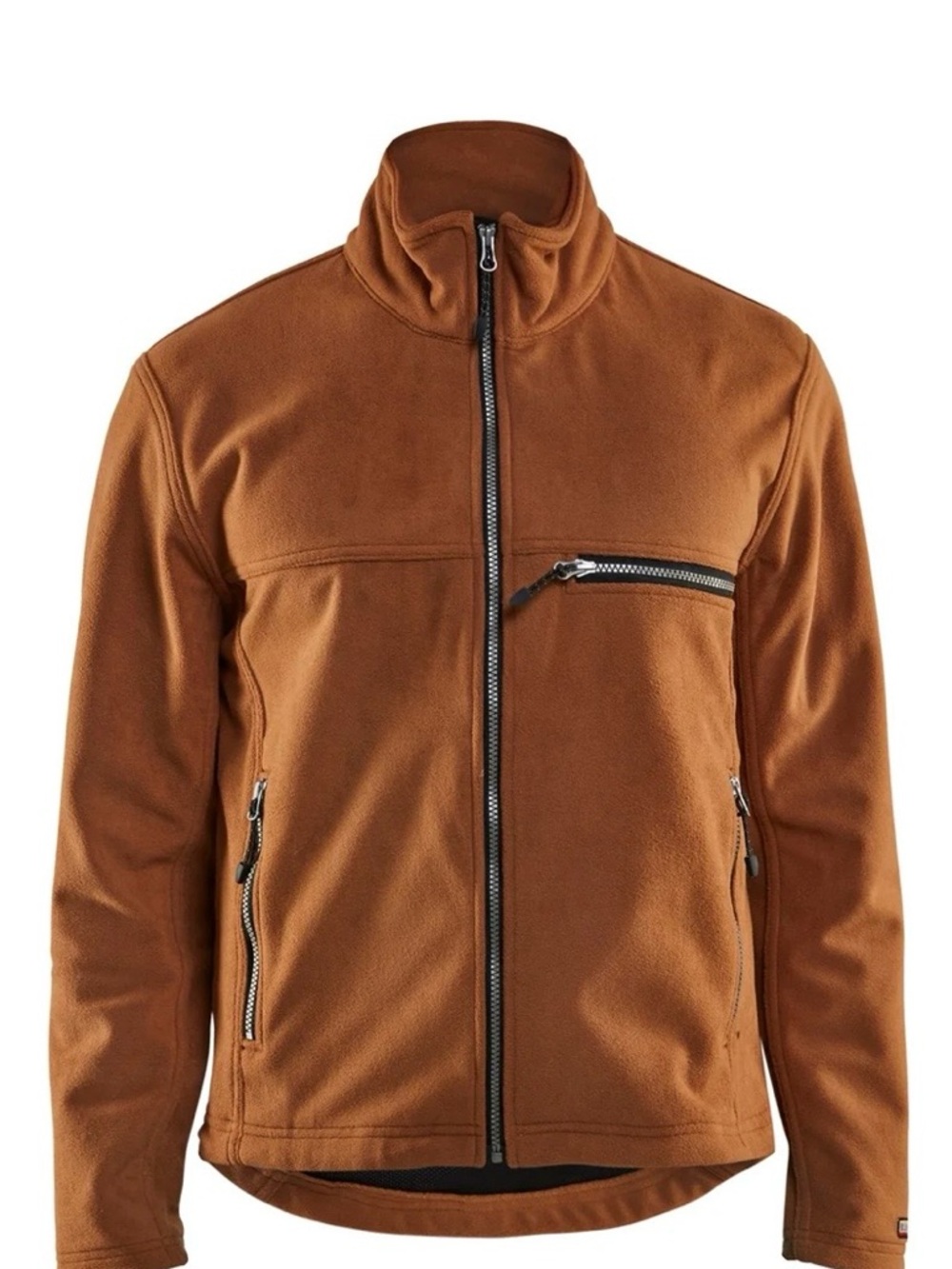 Blaklader  Two Fisted Storm Fleece Jacket XL Brown Workwear NWT